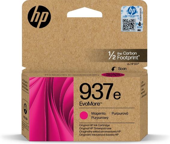 HP 937E High Capacity Magenta Ink Cartridge - 4S6W7NE (HP 937)