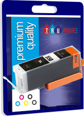 Tru Image Compatible Black Extra High Capacity Ink Cartridge for Canon PGI-580XXL