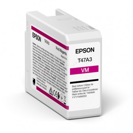 Epson Vivid Magenta T47A3 UltraChrome Pro 10 ink 50ml (C13T47A30N)