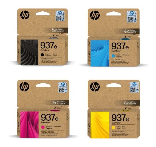 HP 937E High Capacity Ink Cartridge Multipack