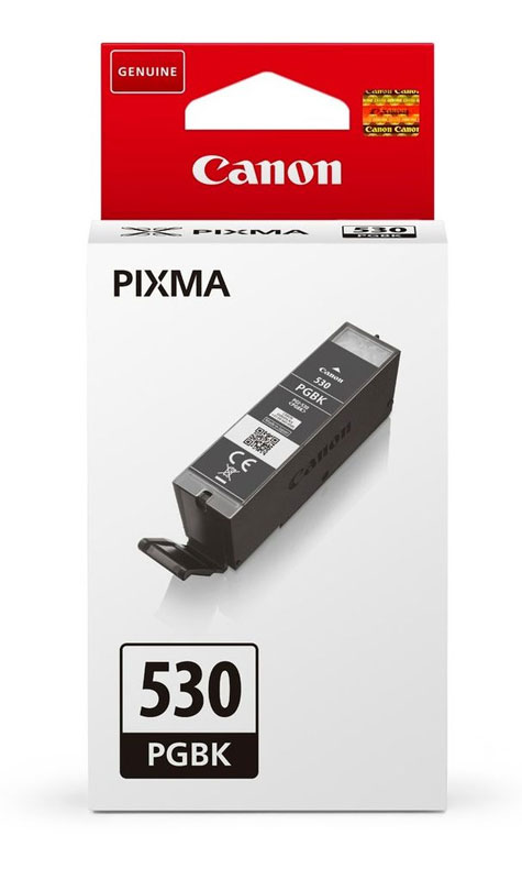 Canon PGI-530 Black Ink Cartridge - PGI 530 PGBK, 18.5ml (PGI-530PGBK)